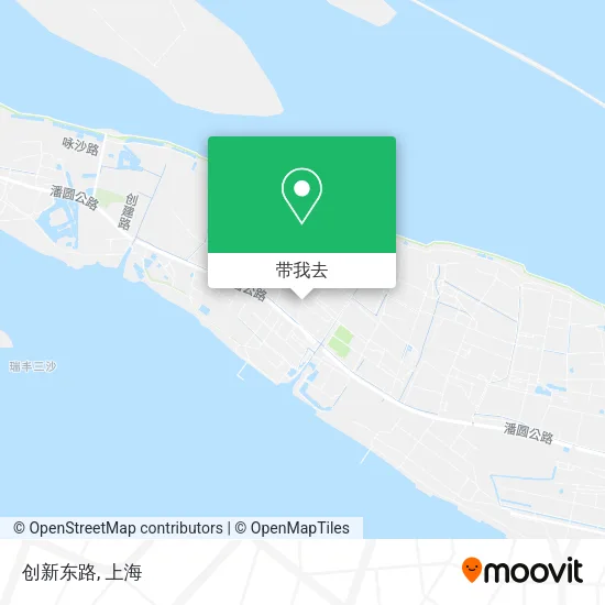 创新东路地图