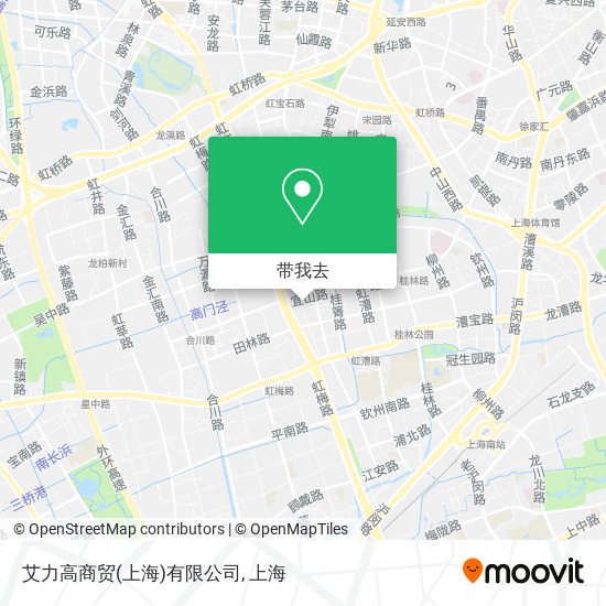 艾力高商贸(上海)有限公司地图