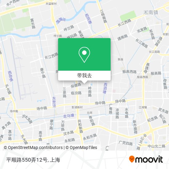 平顺路550弄12号地图