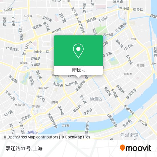 双辽路41号地图