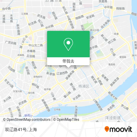 双辽路41号地图