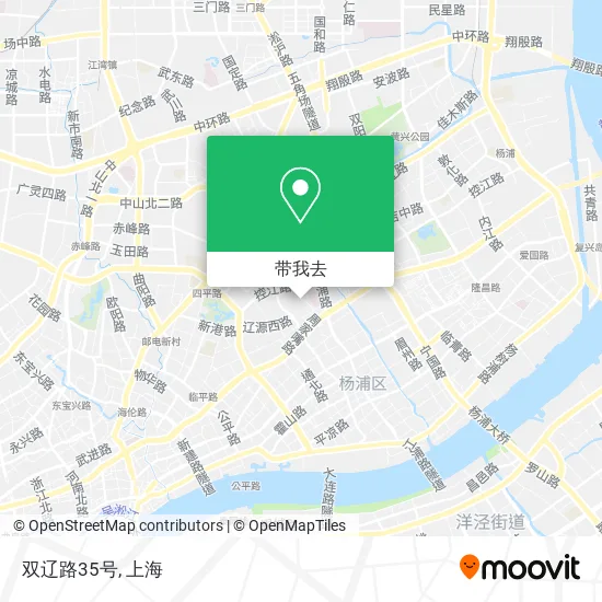 双辽路35号地图
