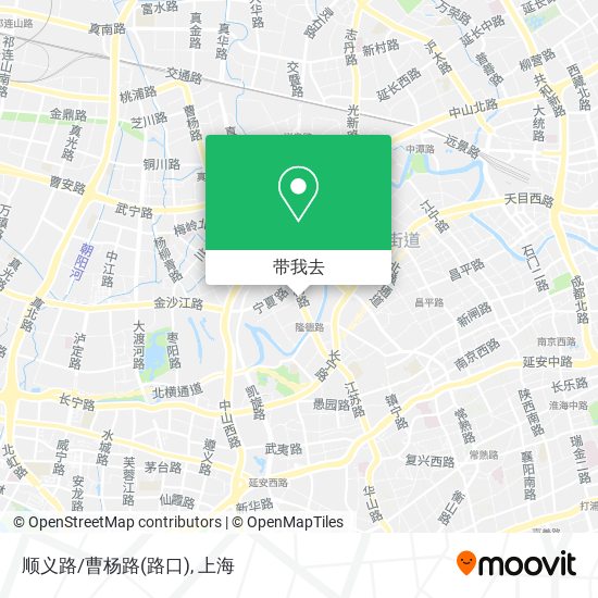 顺义路/曹杨路(路口)地图