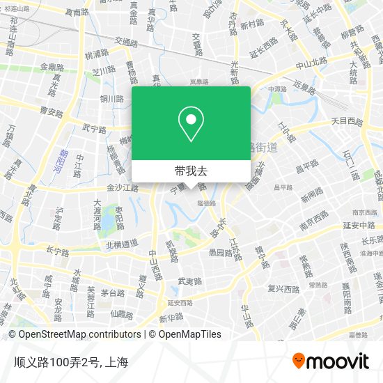 顺义路100弄2号地图
