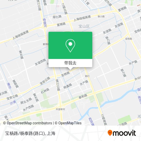宝杨路/杨泰路(路口)地图