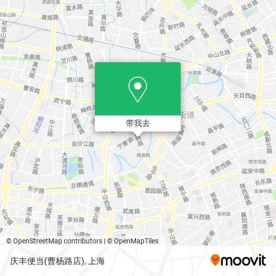 庆丰便当(曹杨路店)地图
