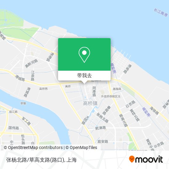 张杨北路/草高支路(路口)地图