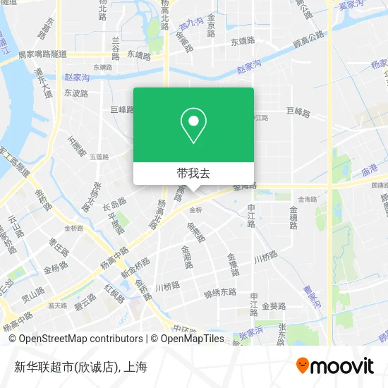 新华联超市(欣诚店)地图