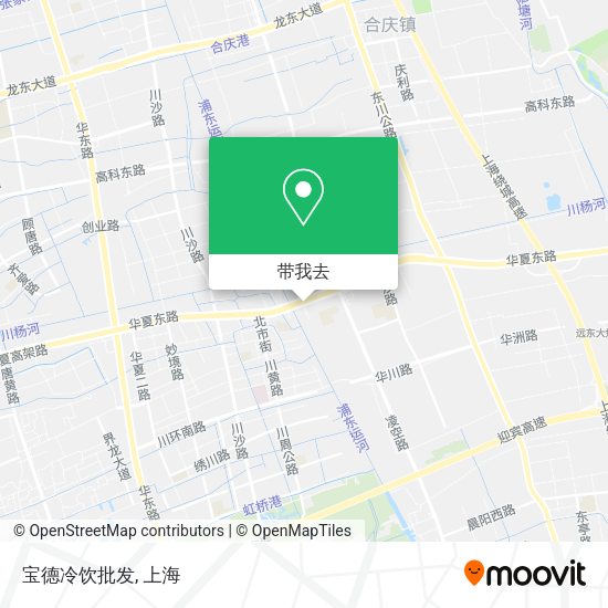 宝德冷饮批发地图
