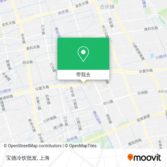 宝德冷饮批发地图