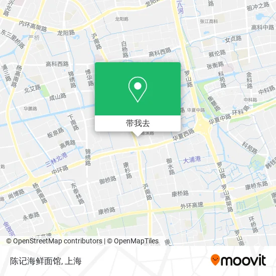 陈记海鲜面馆地图
