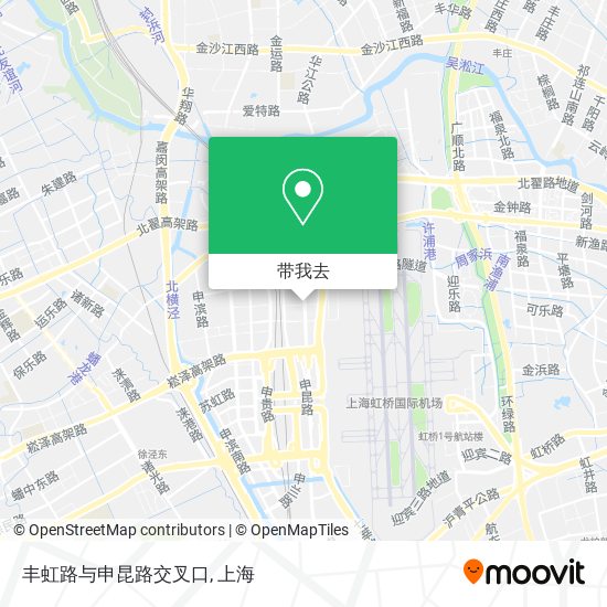 丰虹路与申昆路交叉口地图