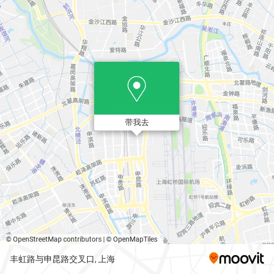 丰虹路与申昆路交叉口地图