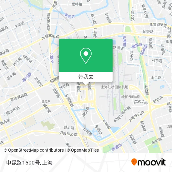 申昆路1500号地图