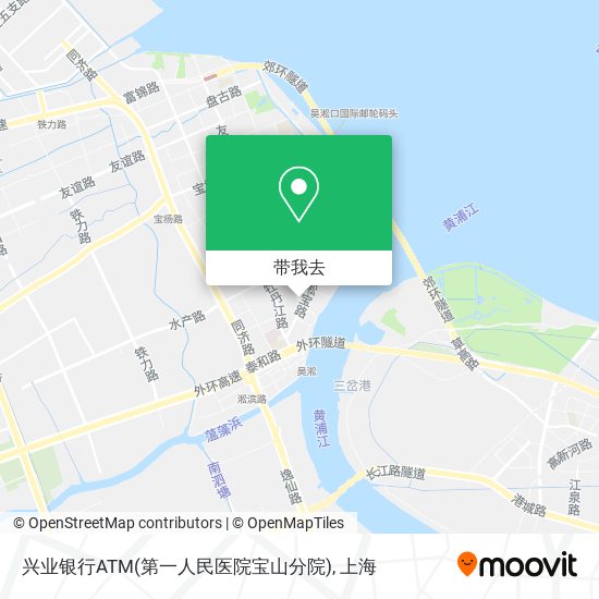 兴业银行ATM(第一人民医院宝山分院)地图