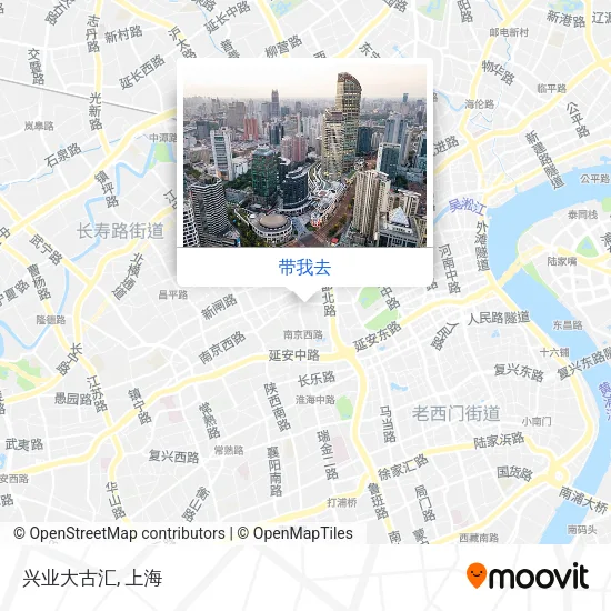 兴业大古汇地图