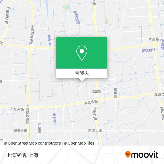 上海富洁地图