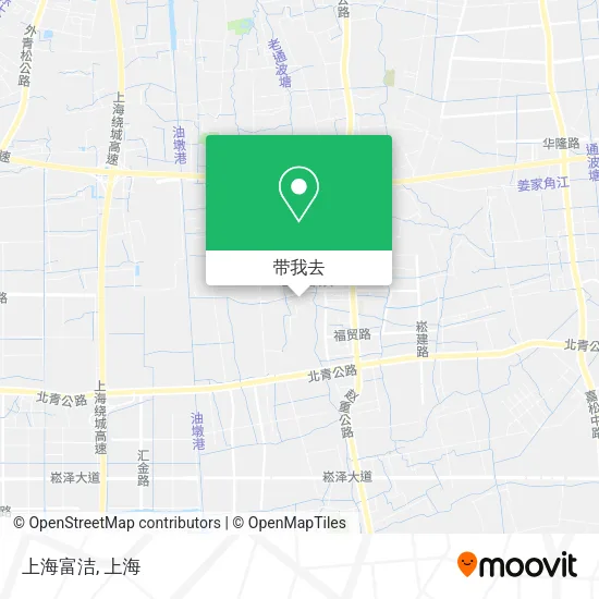 上海富洁地图