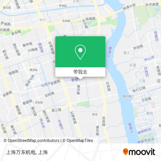 上海万东机电地图