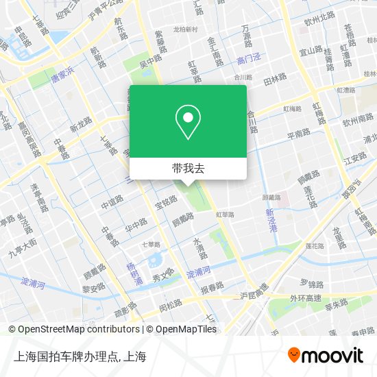 上海国拍车牌办理点地图