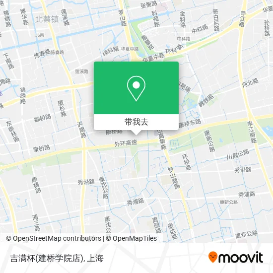 吉满杯(建桥学院店)地图