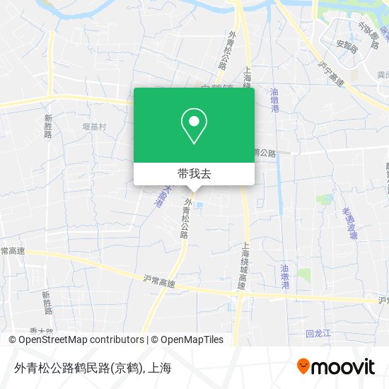 外青松公路鹤民路(京鹤)地图