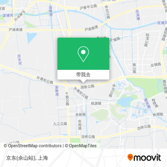 京东(佘山站)地图