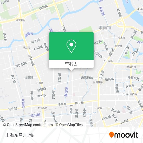 上海东昌地图
