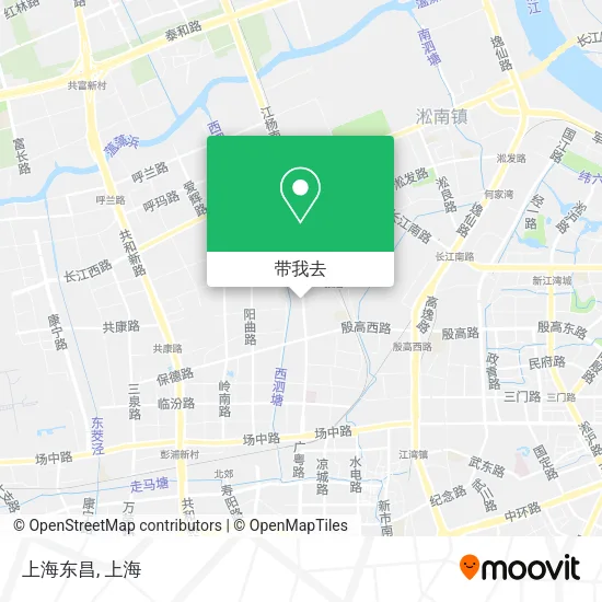上海东昌地图