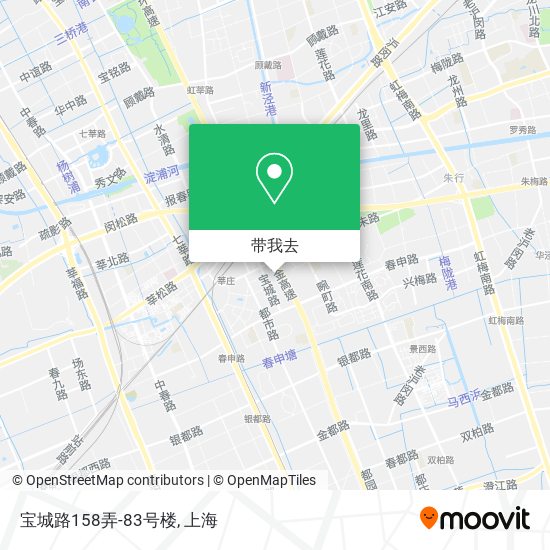 宝城路158弄-83号楼地图