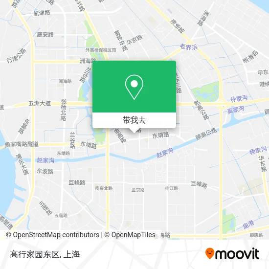 高行家园东区地图