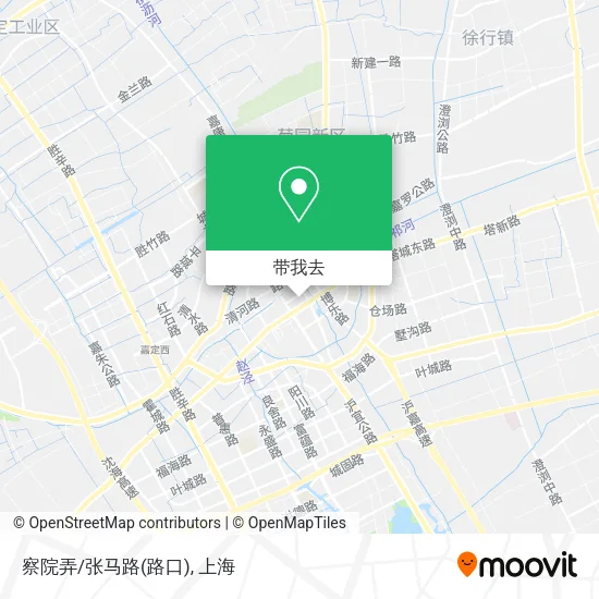 察院弄/张马路(路口)地图