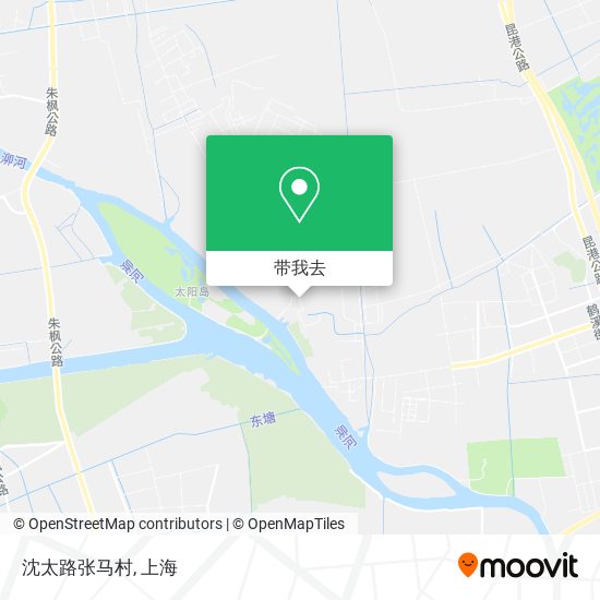 沈太路张马村地图