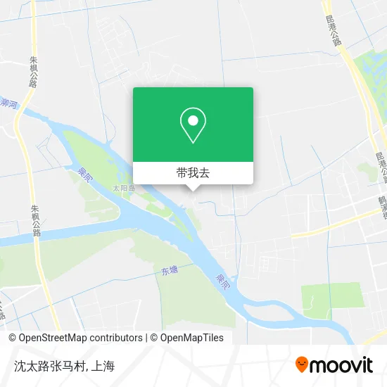 沈太路张马村地图