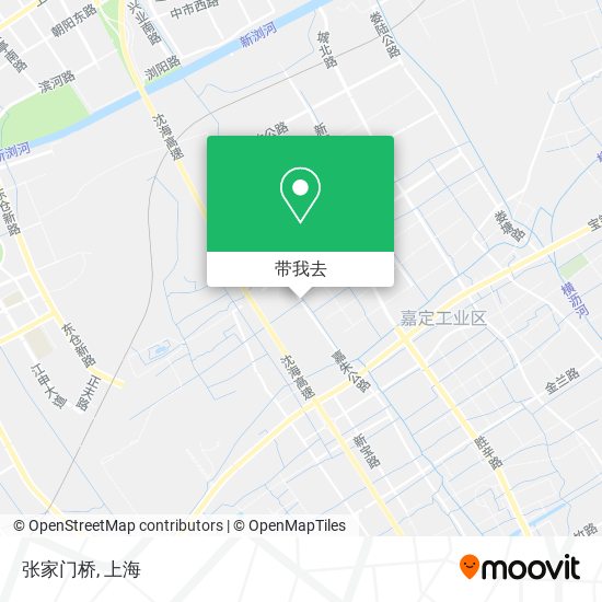 张家门桥地图