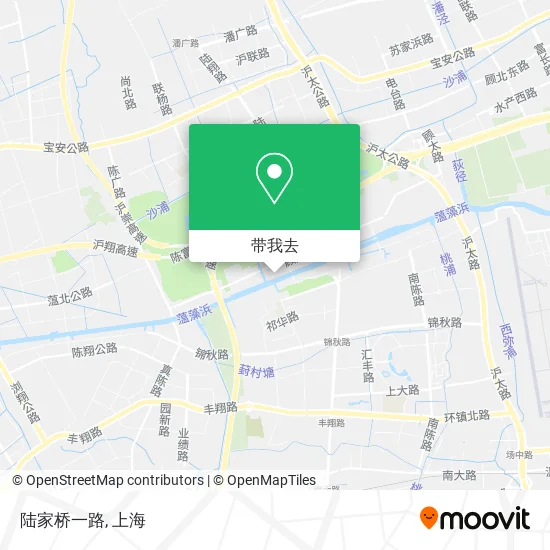 陆家桥一路地图