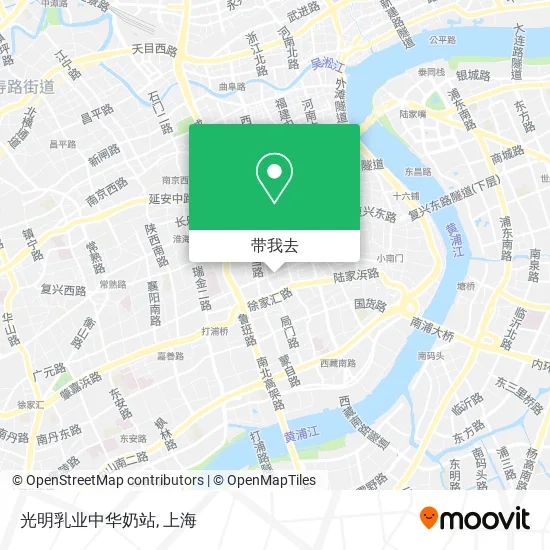 光明乳业中华奶站地图