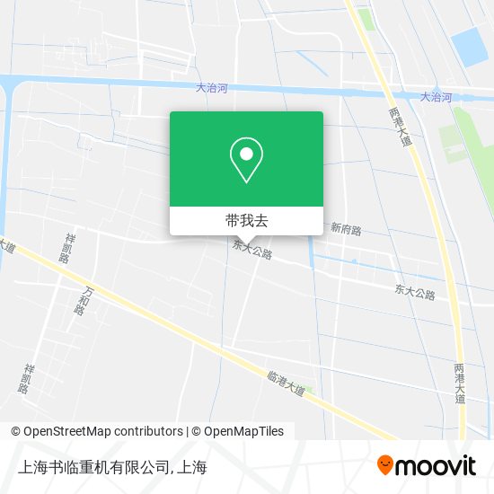上海书临重机有限公司地图