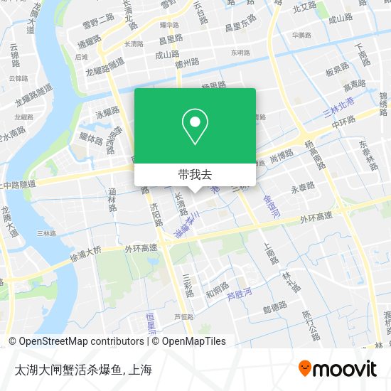 太湖大闸蟹活杀爆鱼地图