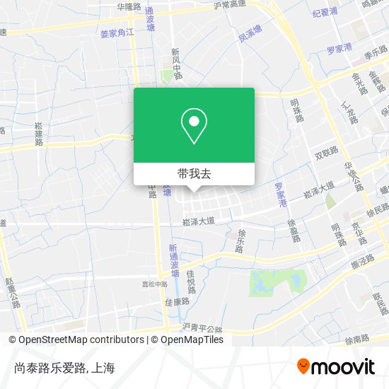 尚泰路乐爱路地图