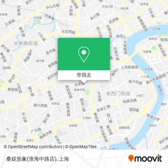 桑妮形象(淮海中路店)地图