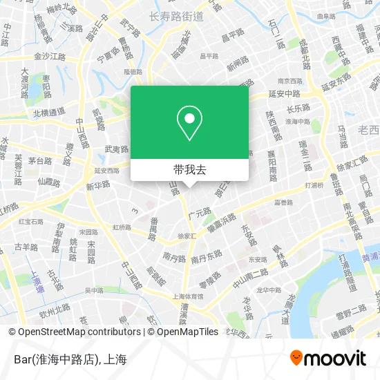 Bar(淮海中路店)地图