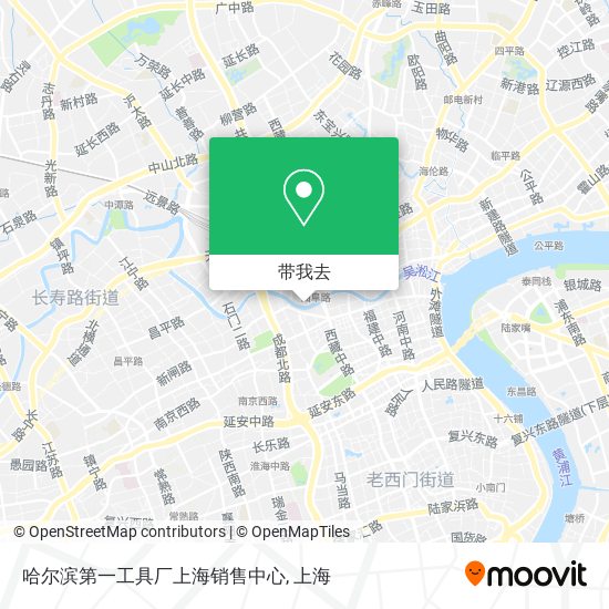 哈尔滨第一工具厂上海销售中心地图
