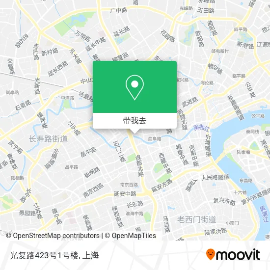 光复路423号1号楼地图