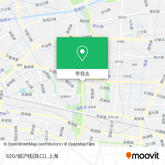 S20/烟沪线(路口)地图