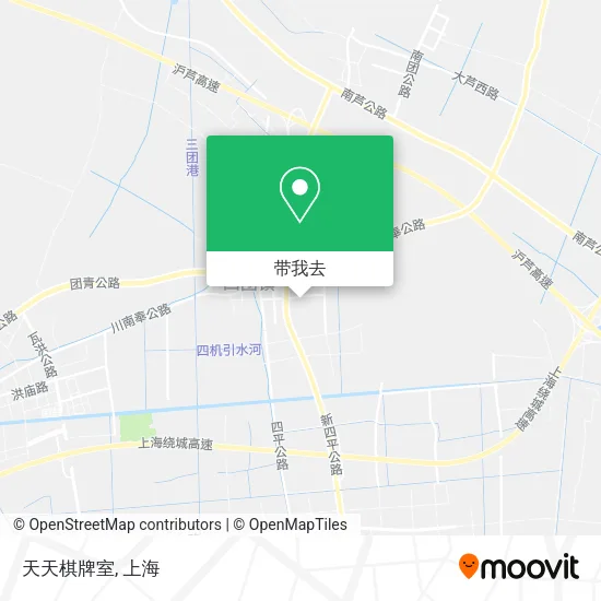 天天棋牌室地图