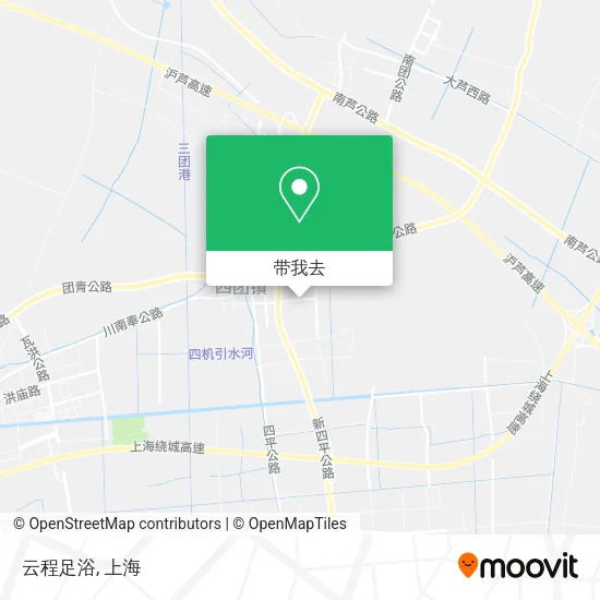 云程足浴地图