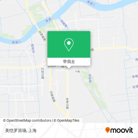 美恺罗浴场地图