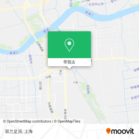 双兰足浴地图