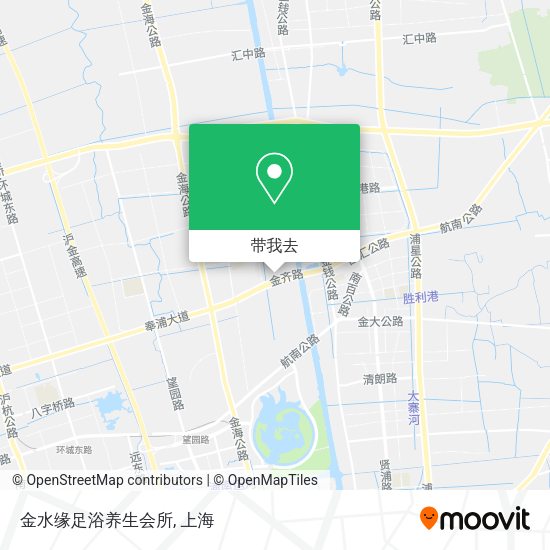 金水缘足浴养生会所地图